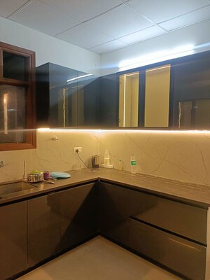 Kitchen in 3 BHK Apartment at Malwa Escon Primera, International Airport Road – for Rent