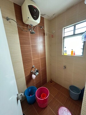 Bathroom in 2 BHK Apartment at Vanaz Corner, Kothrud – for Rent