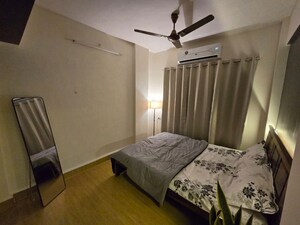 Bedroom in 1 BHK Apartment at Puraniks Kanchanpushp Complex, Kavesar – for Rent