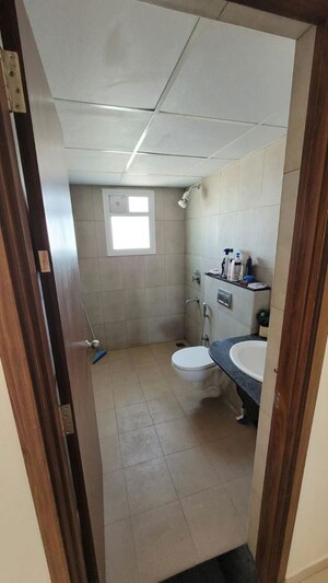 Bathroom in 3 BHK Apartment at Shriram Luxor, Hennur Road – for Rent