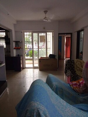 Living Room in 3 BHK Apartment at Nirala Estate, Tech Zone 4 Greater Noida – for Rent