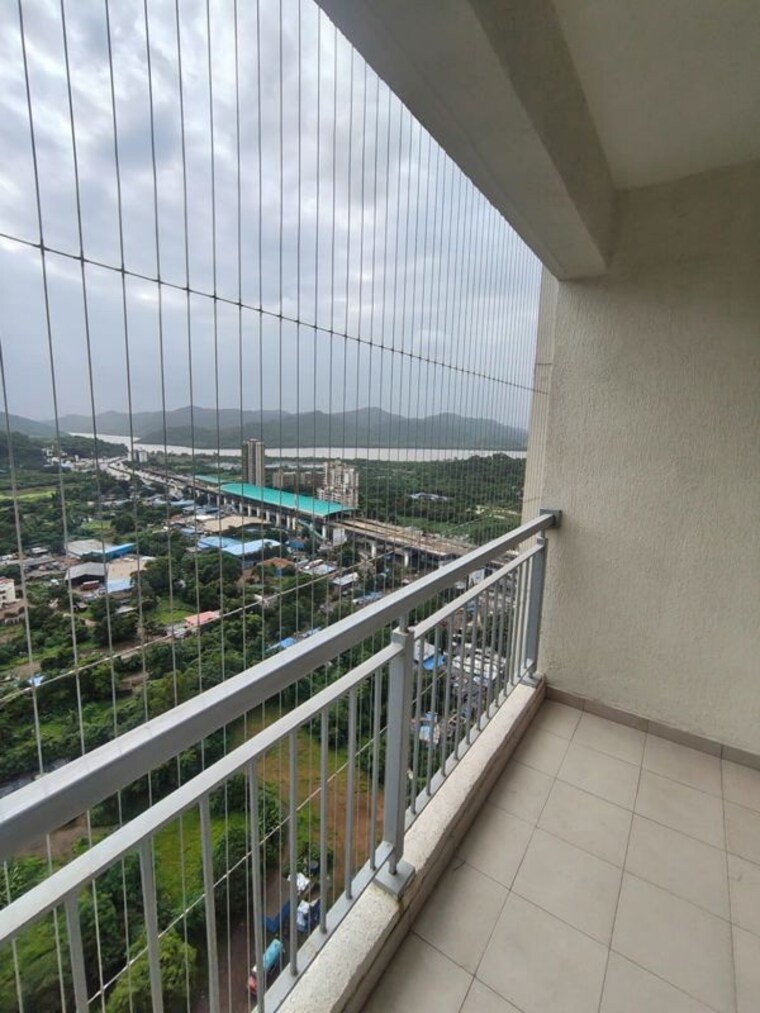 Balcony, godrej-emerald 2 Bedroom 700 Sq.Ft. Apartment In Ghodbunder Road Thane 10602650