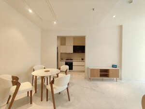 Team Area in 1 BHK Apartment at Bhartiya Leela Residences, Thanisandra Main Road – for Rent