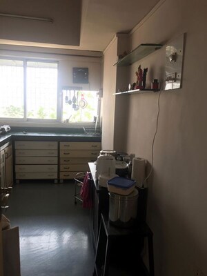 Kitchen in 1 BHK Apartment at Lok Gaurav Society, Vikhroli West – for Rent