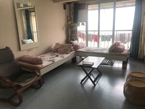 Living Room in 1 BHK Apartment at Lok Gaurav Society, Vikhroli West – for Rent
