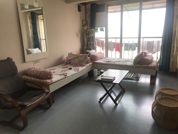 Living Room, lok-gaurav-society 1 Bedroom 500 Sq.Ft. Apartment In Vikhroli West Mumbai 10602776