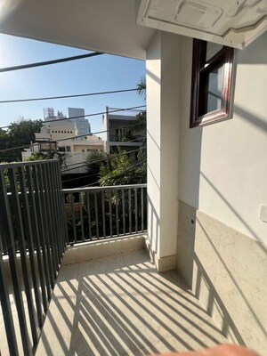 Balcony in 1 BHK Independent House at Sector 4 – for Rent