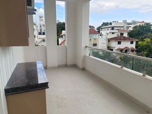 Balcony in 3 BHK Apartment at Urbana Central Park, Banjara Hills – for Rent