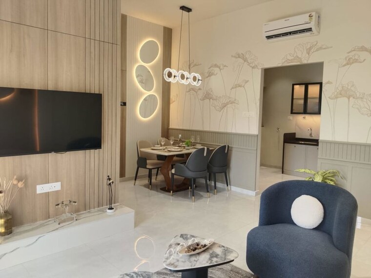 Living Room, suyog-liora 2 Bedroom 775 Sq.Ft. Apartment In Keshav Nagar Pune 10602775