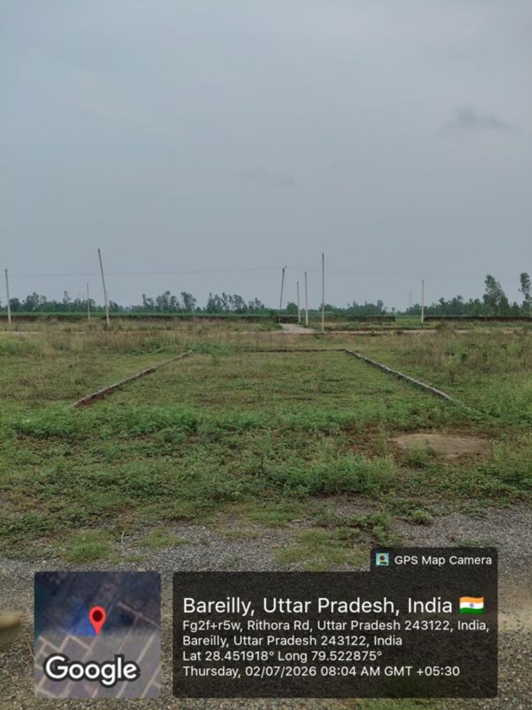undefined, rithora  80 Sq.Yd. Plot In Rithora Bareilly 10602734