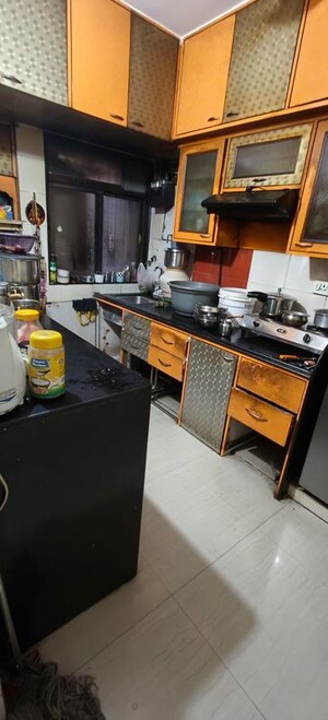 Kitchen in 2 BHK Apartment at Parshwanath Galaxy, Ghodbunder Road – for Sale