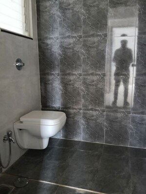 Bathroom in 3 BHK Apartment at Majestique Rhythm County, Handewadi – for Sale