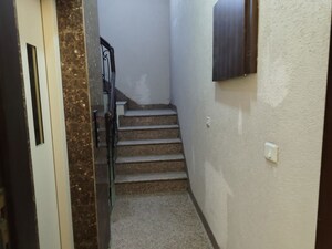 Bathroom in 3 BHK Builder Floor at Shivalik Colony – for Rent