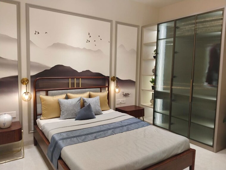 Bedroom, triaa-rezo 3 Bedroom 1921 Sq.Ft. Apartment In Mohammadwadi Pune 10602807