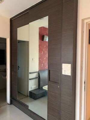 Building Lobby in 2.5 BHK Apartment at Raheja Tipco Heights, Malad East – for Rent