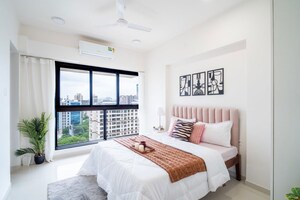 Bedroom in 3 BHK Apartment at Chandak Stella, Goregaon West – for Sale