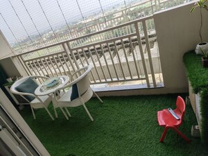 Balcony in 3 BHK Apartment at M3M Marina, Sector 68 – for Rent