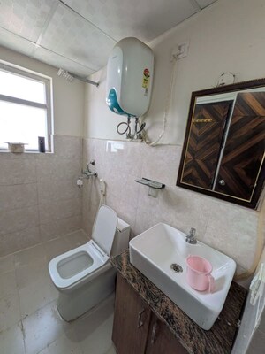 Bathroom in 3 BHK Builder Floor at Sector 46 – for Rent