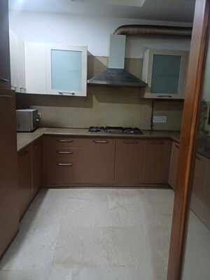 Kitchen in 4 BHK Builder Floor at Malviya Nagar – for Sale