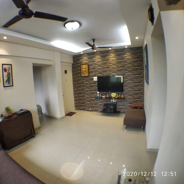Living Room, vihang-valley-phase1 1.5 Bedroom 520 Sq.Ft. Apartment In Kasarvadavali Thane 10602861