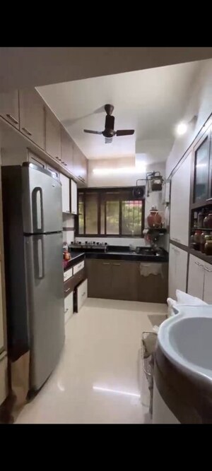 Kitchen in 1 BHK Apartment at Kuber CHS, Kandivali West – for Sale