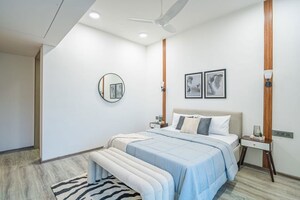 Bedroom in 3 BHK Apartment at Rustomjee Paramount, Khar West – for Sale