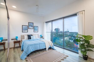 Bedroom in 3 BHK Apartment at Rustomjee Paramount, Khar West – for Sale