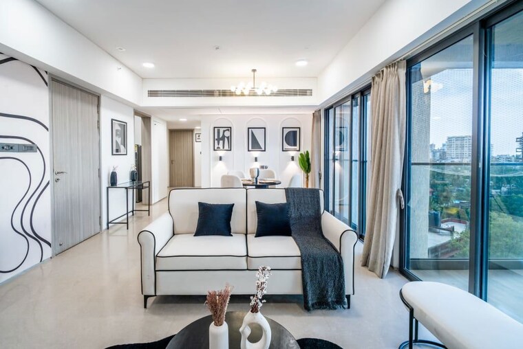 Living Room, rustomjee-paramount 3 Bedroom 1386 Sq.Ft. Apartment In Khar West Mumbai 10602898