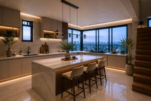 Kitchen in 4 BHK Apartment at KL Astoria, Bandra West – for Sale