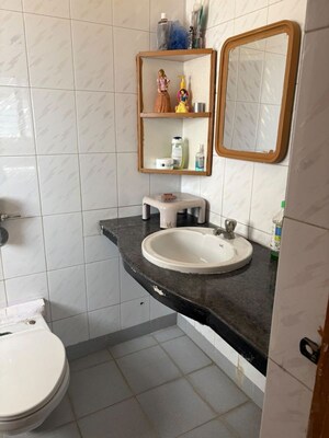 Bathroom in 3 BHK Apartment at Sayli Apartment Pashan, Pashan – for Rent
