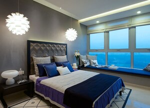 Bedroom in 3 BHK Apartment at Oberoi Garden City, Goregaon East – for Sale