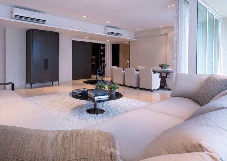 Living Room, adonia-apartments 3 Bedroom 1600 Sq.Ft. Apartment In Powai Mumbai 10602952