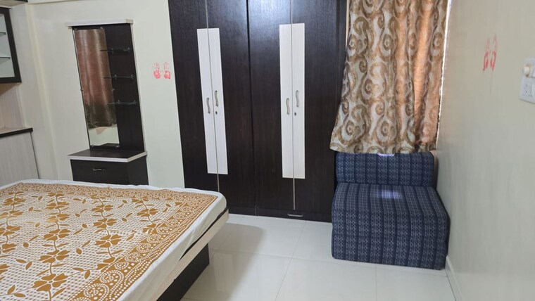 Bedroom, d-s-shivdarshan 2 Bedroom 1200 Sq.Ft. Apartment In Dhanori Pune 10602980