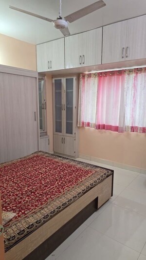 Bedroom in 2 BHK Apartment at D S Shivdarshan, Dhanori – for Rent