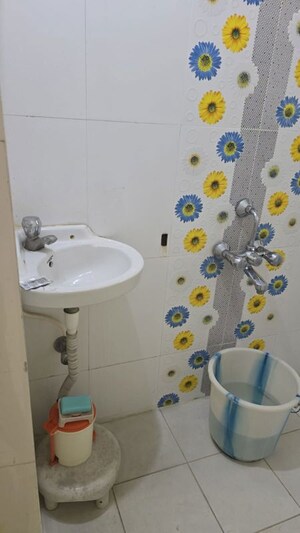 Bathroom in 2 BHK Apartment at D S Shivdarshan, Dhanori – for Rent