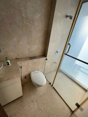 Bathroom in 3 BHK Apartment at Oberoi Exquisite Goregaon, Goregaon East – for Rent