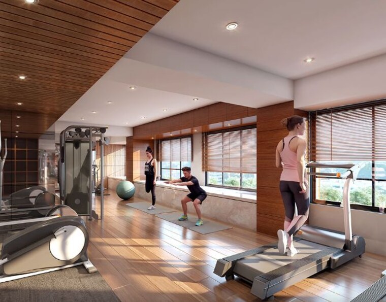 Gym, rustomjee-erika 3 Bedroom 541 Sq.Ft. Apartment In Bandra East Mumbai 10603032