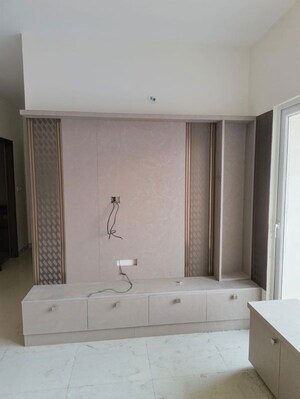Tv Room in 2 BHK Apartment at Adarsh Greens, Kogilu – for Rent