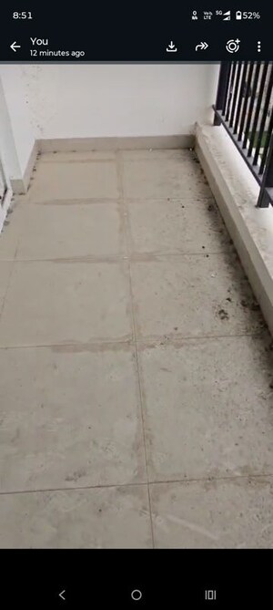 Balcony in 3.5 BHK Apartment at Adarsh Lakefront Phase 2, Marathahalli Orr – for Sale