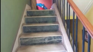 Staircase in 5 BHK Independent House at Birati – for Sale