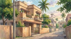  Independent House – Exterior View View at Chikkabanavara Lake - for Sale