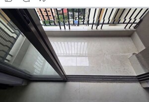 Balcony in 3 BHK Apartment at Sun AL 06, New Town – for Sale