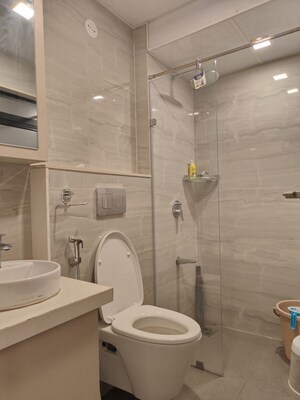 Bathroom in 2 BHK Apartment at Dosti Eastern Bay, Wadala – for Rent