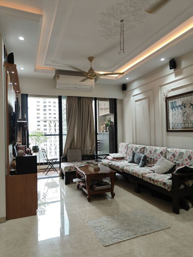 Living Room, dosti-eastern-bay 2 Bedroom 780 Sq.Ft. Apartment In Wadala Mumbai 10603210