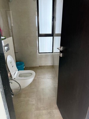 Bathroom in 2 BHK Apartment at Adinath CHS, Borivali West – for Rent