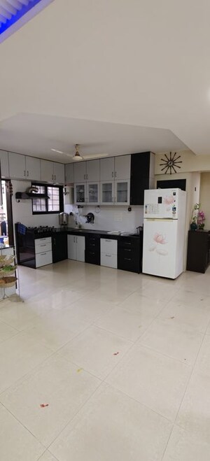 Kitchen in 3 BHK Apartment at Senapati Bapat Road – for Rent