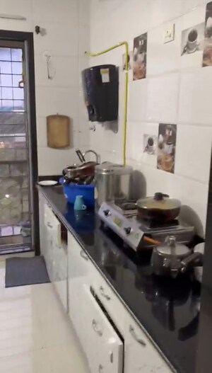 Kitchen in 2 BHK Apartment at Shree Ambika Heritage, Kharghar – for Rent