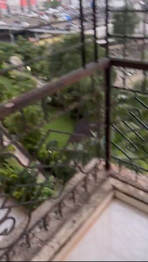 Balcony in 2 BHK Apartment at Shree Ambika Heritage, Kharghar – for Rent