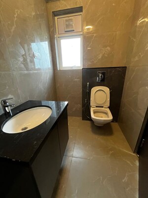 Bathroom in 3 BHK Apartment at Aparna Zenon, Puppalaguda – for Rent