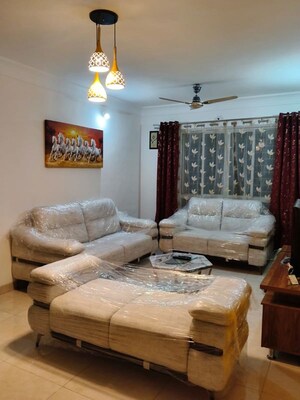 Living Room in 2 BHK Apartment at Karia Konark Campus, Viman Nagar – for Rent
